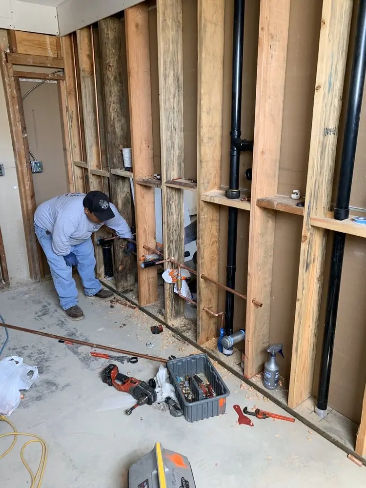 Commercial rough-in plumbing for Water Heater Replacement in Blendon Woods Metro Park